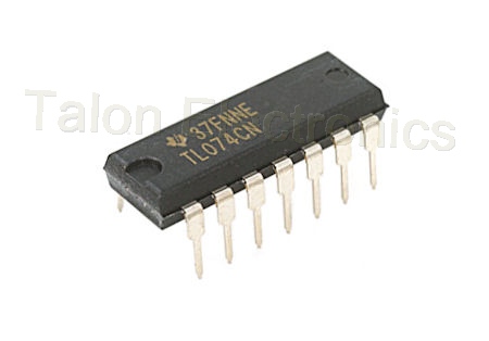 TL074CN JFET Input Quad Op Amp Integrated Circuit