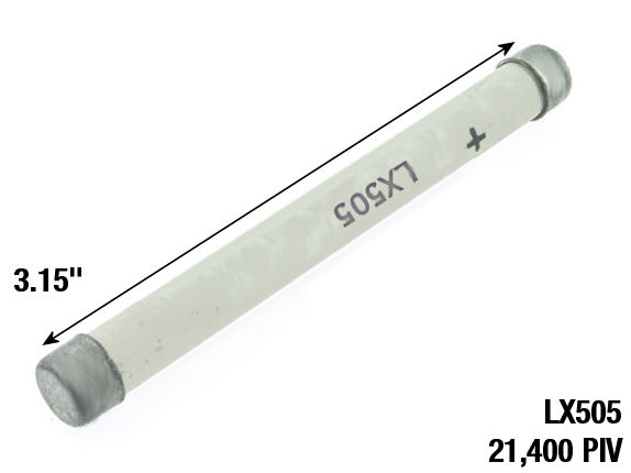  LX505 21.4KV Selenium High Voltage Rectifier - HV Diode