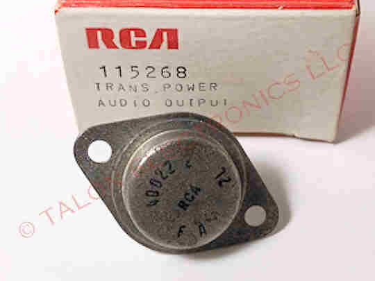 RCA 115268 Transistor