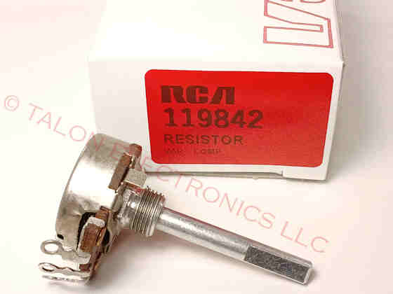 RCA 119842 Resistor / Potentiometer - Horizontal Hold CTC31