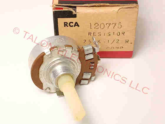 RCA 120775 Resistor / Potentiometer - Brightness, CTC22 