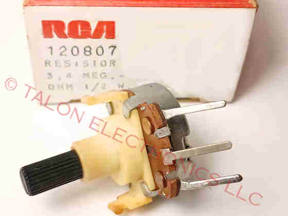 RCA 120807 Resistor / Potentiometer - Vertical Linearity - CTC22 