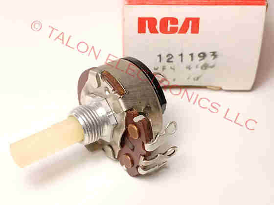 RCA 121193 Resistor / Potentiometer - Volume/On-Off RC1226