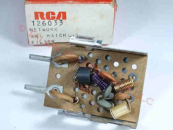 RCA 126033 Tuner Antenna Matching Network