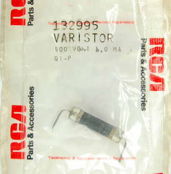 RCA 132995 Varistor