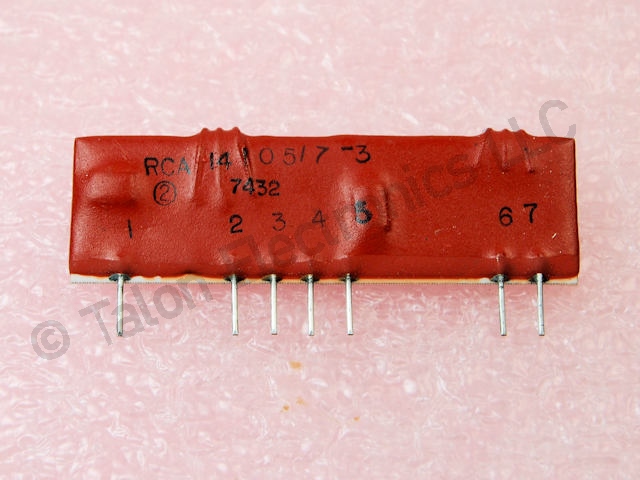 RCA 134358 Encapsulated Circuit