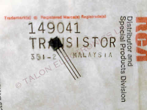 RCA 149041 Transistor