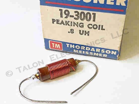     0.80uH Peaking Coil - Meissner 19-3001