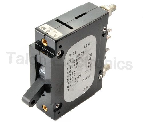 30 Ampere DC Airpax Toggle Hydraulic Magnetic Circuit Breaker