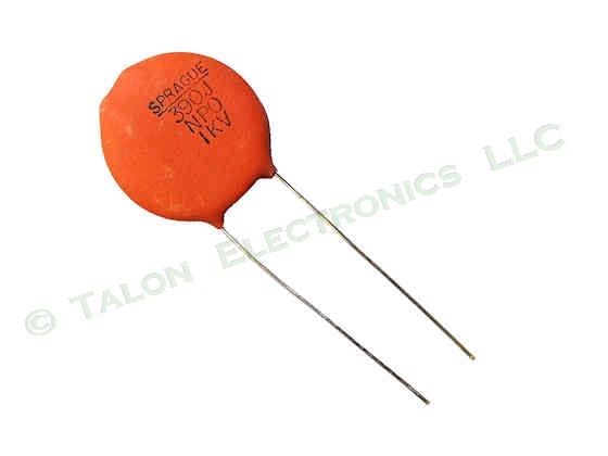   390pf 1KV NP0 Ceramic Disc Capacitor - Vishay 10TCC-T39