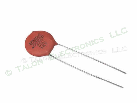 0.0082uF 1000V Ceramic Disc Capacitor Z5U - Sprague 5HK-D82 / 562C