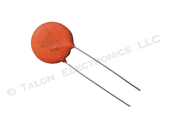   390pf 1KV N750 Ceramic Disc Capacitor - Vishay 10TCU-T39