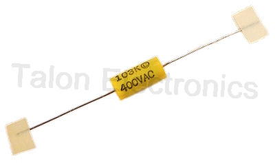  .01uF / 400VAC axial film capacitor (Pkg 5)