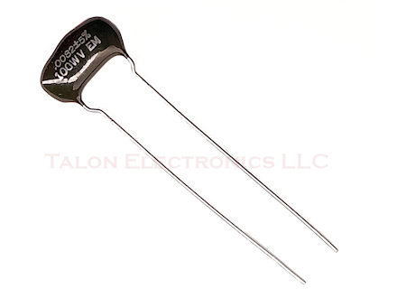 .0082uF/100VDC Radial Paper/Film Capacitor