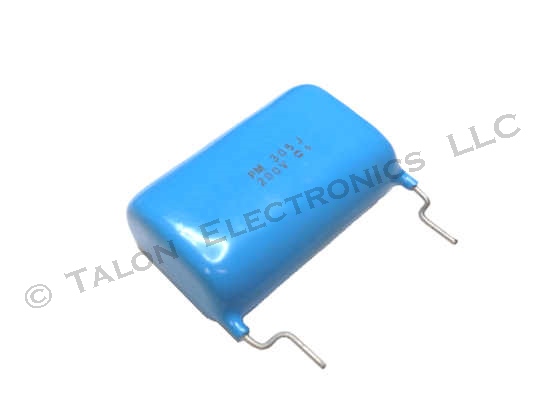  3.0uF/200V radial film capacitor with formed PC leads