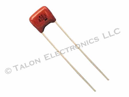 .0047uF   /   63VDC  radial polyester film capacitor