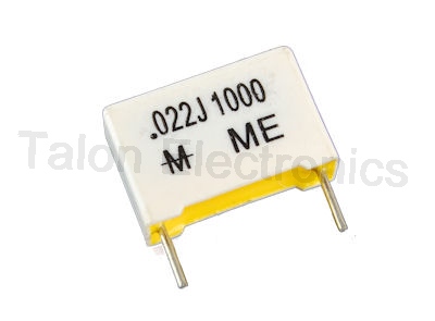    .022uF/1000VDC radial box capacitor