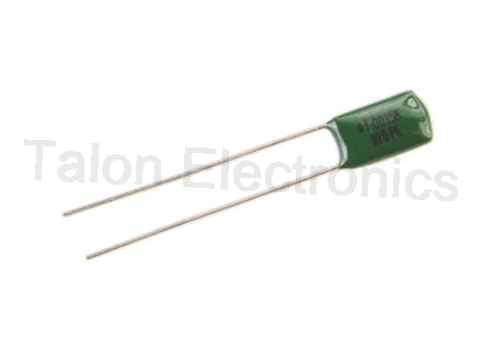  .0015uF / 100VDC radial capacitor