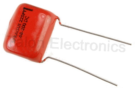 .68uF / 200V Sprague Orange Drop Polyester film capacitor