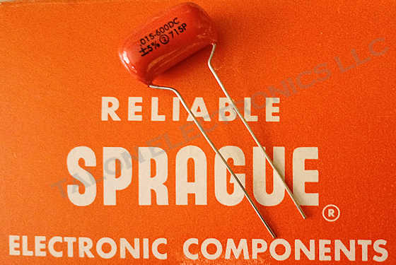    .015uF/ 600V Sprague Orange Drop Polypropylene film capacitor