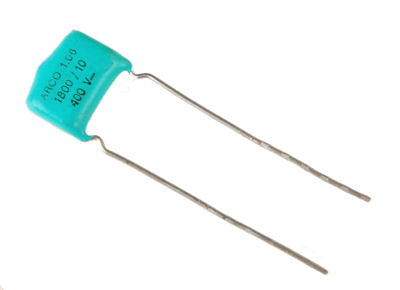  .0018uF/400V radial capacitor