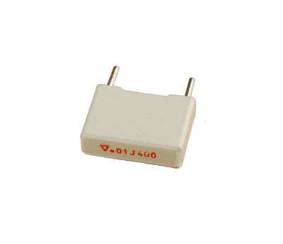     .01uF / 400V radial film box capacitor (Pkg of 6)