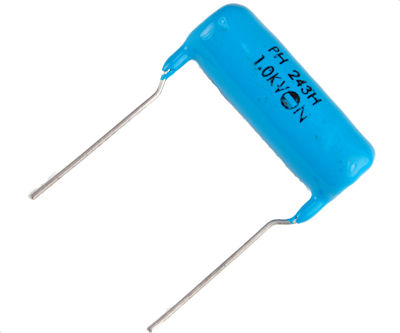 .024uF/1000V radial capacitor