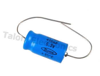   470uF   6.3V  Axial  Electrolytic Capacitor