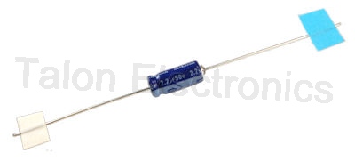     2.2uF  50V Axial Electrolytic Capacitor
