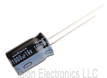  1000uF  16V Radial Electrolytic Capacitor