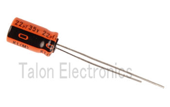    22uF  35V Radial Electrolytic Capacitor
