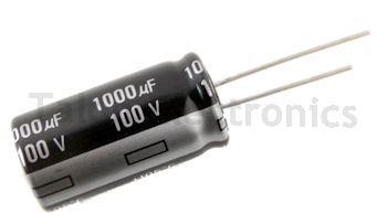  1000uF 100V Radial Electrolytic Capacitor