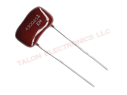  4300pf 500v Dipped Silver Mica Capacitor - DM19-432J