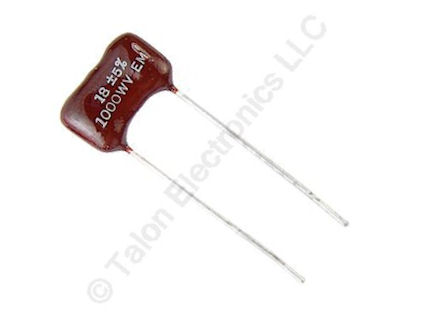    18pf 1000V Dipped Silver Mica Capacitor
