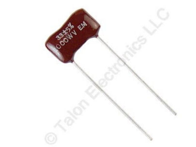    33pf 1000V Dipped Silver Mica Capacitor