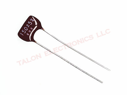   150pf  500V Dipped Silver Mica Capacitor   CDC CD15F151J