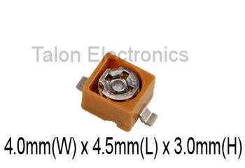     1.4pF - 3pF Murata TZBX4Z030AB SMD Trimmer Capacitor