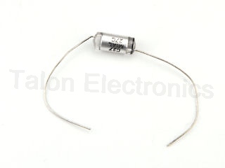    27pf, 250V Axial Lead Polystyrene Capacitor