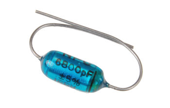  6800pF, 100V 5% Axial Lead Polystyrene Capacitor