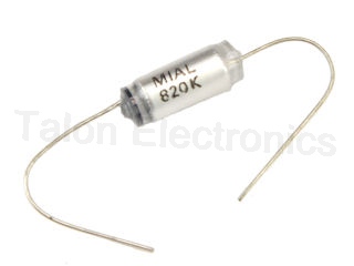   820pf, 630V 10% Axial Lead Polystyrene Capacitor