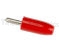        Red Large Insulated 0.125" Diameter Tip Plug - Johnson Components 105-0362-001