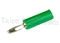    Green Banana Plug - Solder Type  Johnson 108-1724-101