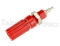         Red Insulated Binding Post - 15 Amps - Johnson 111-0102-001