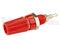 Red Miniature Binding Post - Insulated - Johnson Components 111-0202-001