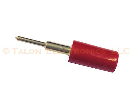              Banana Jack to Tip Plug Adapter, Red  HH Smith 215-102