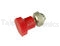       Red Knob-Type Insulated binding post - 15 Amps - Abbatron 265-102