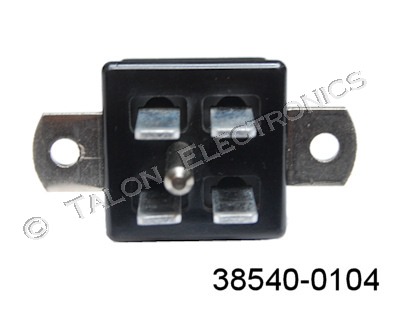   4 Contact Panel Mount Power Connector Beau 38540-0104 Plug