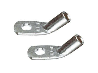 Solderless Angled Cable Lug for 6mm Stud and up to 5.5mm Diameter Cable (Pkg of 2)