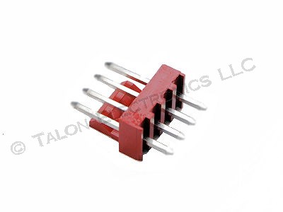    Molex 22-23-2041 0.100" 4 Pin Header - 6 Pieces