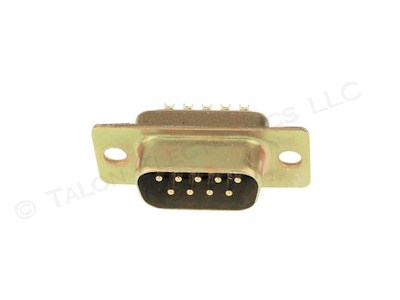  9 Pin D-Subminiature Male Connector - TRW/CINCH DE-9P